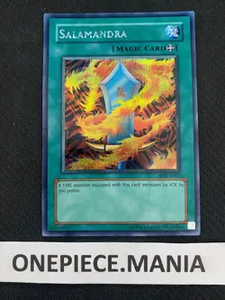 Yu-Gi-Oh! Card Salamandra SDD-E003 Secret Rare - Image 1