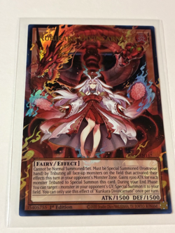Kurikara Divincarnate RA05-EN147 Ultra Rare Yugioh Overframe Full Art MINT - Image 1