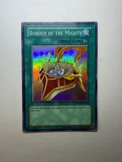 Yugioh - Burden of the Mighty - Super - Unlimited - WC08-EN002 - LP - Image 1