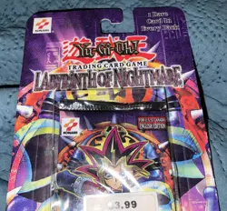 Yugioh Labyrinth of Nightmare Blister Pack Sealed - Image 2