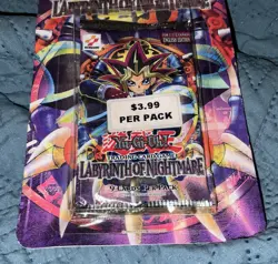 Yugioh Labyrinth of Nightmare Blister Pack Sealed - Image 3