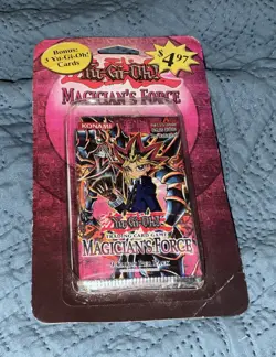 Yu-Gi-Oh Magicians Force 1st edition Sleeved Booster pack..Sealed - Image 1