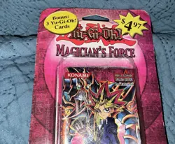 Yu-Gi-Oh Magicians Force 1st edition Sleeved Booster pack..Sealed - Image 2