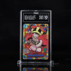 TAG 10 PRISTINE - Rank #1 - 2025 One Piece Day Promo Monkey D. Luffy P-110The U - Image 1