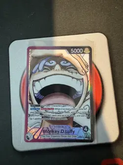 One Piece TCG Monkey D Luffy OP09-061 Alt Art Leader Parallel English NM - Image 1