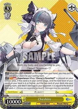 Cheshire AZL S102-E004 RR Weiss Schwarz Azur Lane - Image 1
