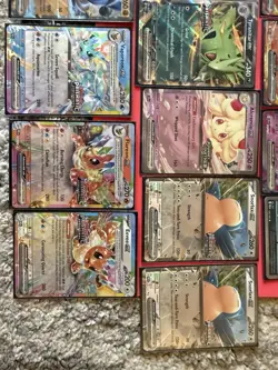 Pokemon Stamped Cards (14) Lot - Image 2