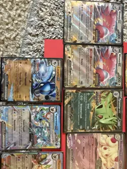 Pokemon Stamped Cards (14) Lot - Image 4