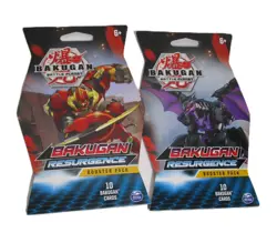 Bakugan Resurgence Booster Packs LOT of 2 Sealed 10 Cards Each Battle Planet NEW - Image 1