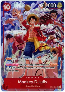 Monkey D. Luffy (One Piece Day Dallas 2025) ST10-006 One Piece Promo Card - Image 1
