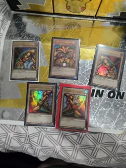 Yu-Gi-Oh! Exodia the Forbidden One Holo Set LOB 5 Cards LOB-EN124-EN120 - Image 1