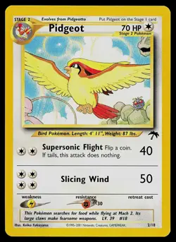 Pokemon Card - Pidgeot Southern Islands 2/18 - Image 1
