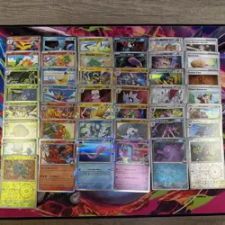 Pokemon TCG Bundle 43 Cards Destined Rivals Holo Mixed - Image 1