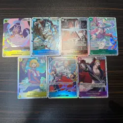 One Piece TCG OP13 Bundle of 7 SR Super Rare Cards 108 042 082 023 110 054 066 - Image 1