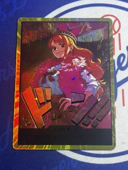 DON!! Nami GOLD EB03 Japanese ONE PIECE Card Heroines Edition -NM US Seller - Image 1
