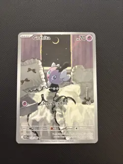 Pokemon TCG Gothita Illustration Rare White Flare Card 124/086 - Pack Fresh - Image 1