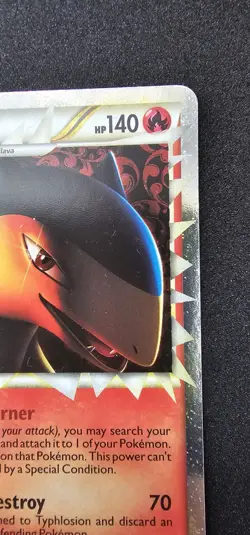 Pokemon Typhlosion TCG Prime Heartgold Soulsilver Holo Card 110/123. Ungraded - Image 4
