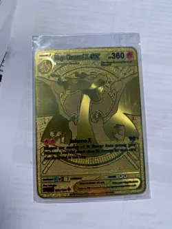 Pokemon TCG Mega Charizard x EX 130/94 Phantasmal Flames METAL CARD - Image 1