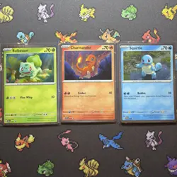 Pokemon TCG Scarlet & Violet 151 Poster Collection 3-Card Holo Promos NM - Image 1