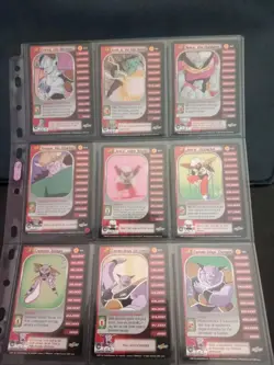 Dragonball Z Dbz Dbgt Ccg Score Trunks Saga X9 Villain Personalities Cards - Image 1