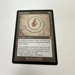 MTG Mox Amber Schematic Card Magic The Gathering NM Near Mint Regular FREE SHIP - Image 1