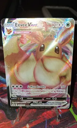 Eevee VMAX SWSH087 SWSH: Sword & Shield Promo Cards Holo - Image 1