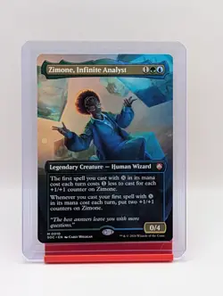 Zimone, Infinite Analyst [Borderless] #10 Magic Secrets of Strixhaven Commander - Image 1