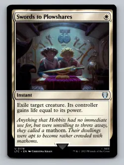 Swords to Plowshares U Commander: The Lord of the Rings: Tales of Middle-earth 1 - Image 1
