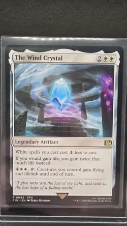 MTG, The Wind Crystal-Final Fantasy Regular NM - Image 1