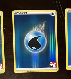 x17 Card Lot Water Energy Prize Pack Line Holo Pokemon Series 1 & 2 Card Promo - Image 3
