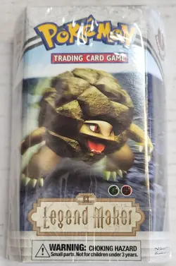 2004 POKEMON EX LEGEND MAKER GROUNDBREAKER THEME DECK FACTORY SEALED/NEW - Image 1