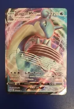 Lapras VMAX - 050/202 - Ultra Rare Pokemon SS01 Sword & Shield Base NM - Image 1