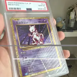 Mewtwo 014/032 Pokemon TCG Classic: Blastoise Holo Japanese 2023 PSA 10 - Image 3
