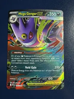 Mega Gengar ex 056/094 Me02: Phantasmal Flames Holo - Image 1