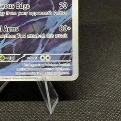 Pokemon Cobalion 144/086 Sv: Black Bolt Illustration Rare Holo NM - Image 5