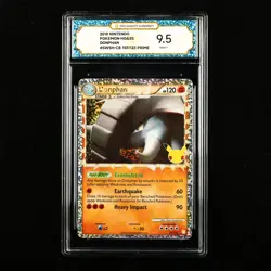 TQG 9.5 Mint+ 2010 Pokemon ENG Donphan #SWSH-CB 107/123 PRIME - Image 1