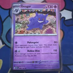 Pokemon TCG Gengar Holo Rare 094/165 NM - Image 1