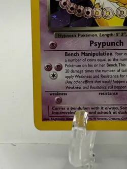 Pokemon TCG Dark Hypno Rare Holo Card 9/82 - Image 4