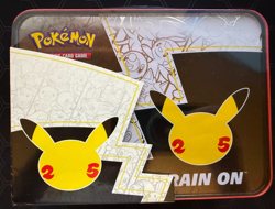 Pokemon TCG Celebrations 25th Anniversary Collectors Chest Lunch Box Tin Sealed 820650809415 - Image 2