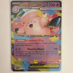 Pokemon mega clefable EX Special Art Rare Holo 031/88 190 English Perfect Order - Image 1