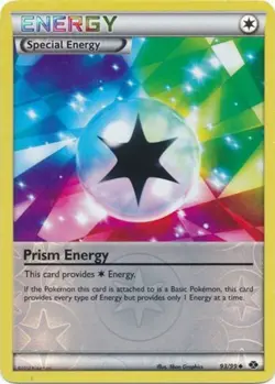 Damaged Prism Energy - 93/99 - Uncommon - Reverse Holo Pokemon Next Destinies - Image 1