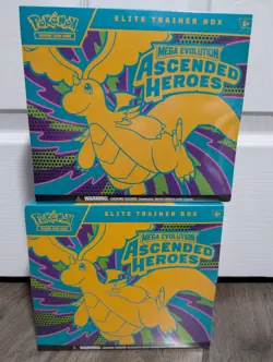 Pokemon TCG Ascended Heroes Elite Trainer Box ETB | New & Sealed X 2 - Image 1