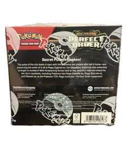 Pokemon TCG Mega Evolution—Perfect Order Booster Box English 2026 - Image 1
