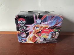 2023 CHARIZARD Pokemon TREASURES COLLECTOR'S CHEST - Sealed Tin - Image 1