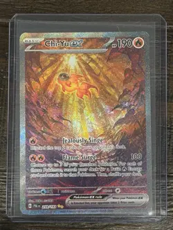 Pokemon Chi-Yu ex Special Illustration Rare 259/193 Paldea Evolved Holo 190 HP - Image 2