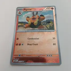 Pokemon Pignite (Pokeball Pattern) 12/86 NM- White Flare - Image 1