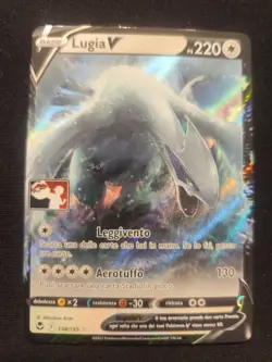 Carta Pokemon ARITA PSA PROMO STAMPED LEGA PLAY! LUGIA V #138/195 Holo ITA BGS - Image 1