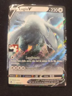 Carta Pokemon ARITA PSA PROMO STAMPED LEGA PLAY! LUGIA V #138/195 Holo ITA BGS - Image 5