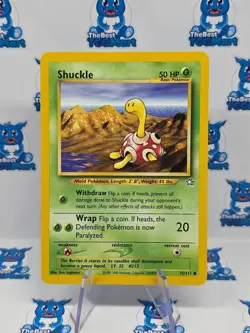Shuckle 72/111 Neo Genesis Pokemon LP - Image 1