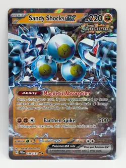 Sandy Shocks ex 056/131 Prismatic Evolutions NM Double Rare Holo Pokemon TCG - Image 1